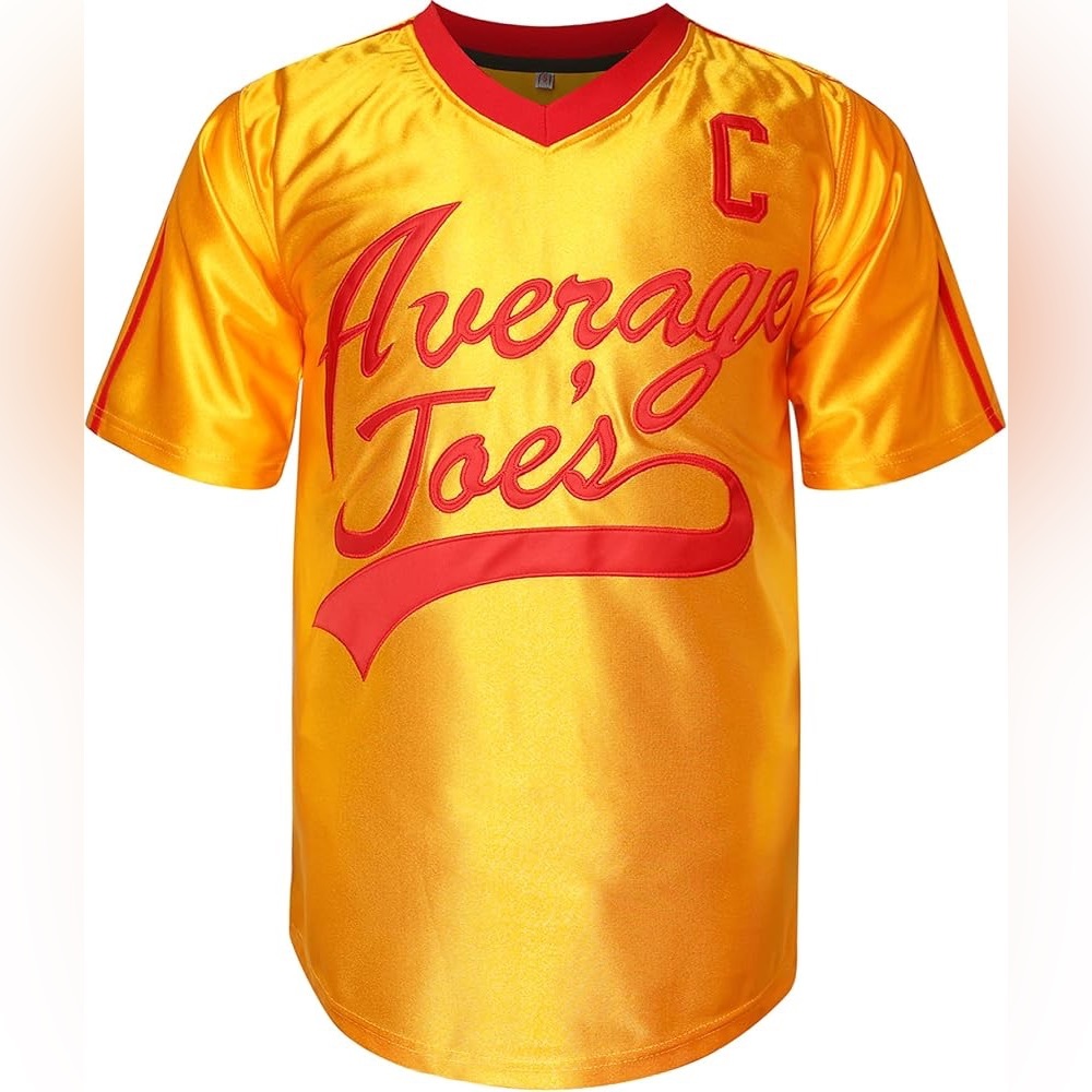 #16 Peter Lafleur Average Joes Dodgeball Jersey Dodgeball Hip Hop Movie Baseball - Picture 2 of 6
